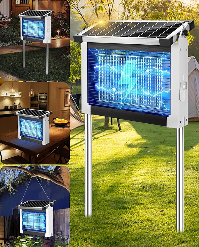 Spring Sale — Outdoor Solar Mosquito Killer Lamp (Buy One, Get One Free)