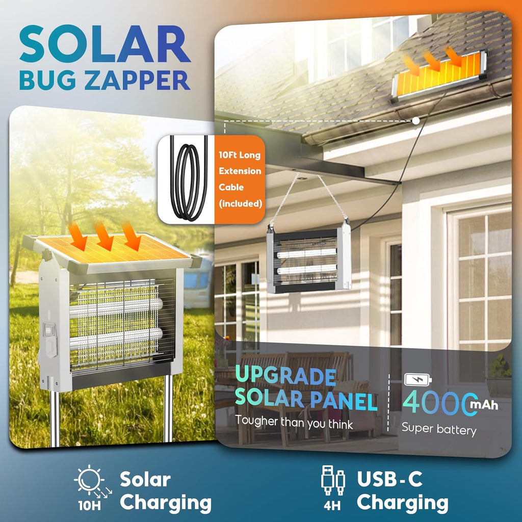 Spring Sale — Outdoor Solar Mosquito Killer Lamp (Buy One, Get One Free)