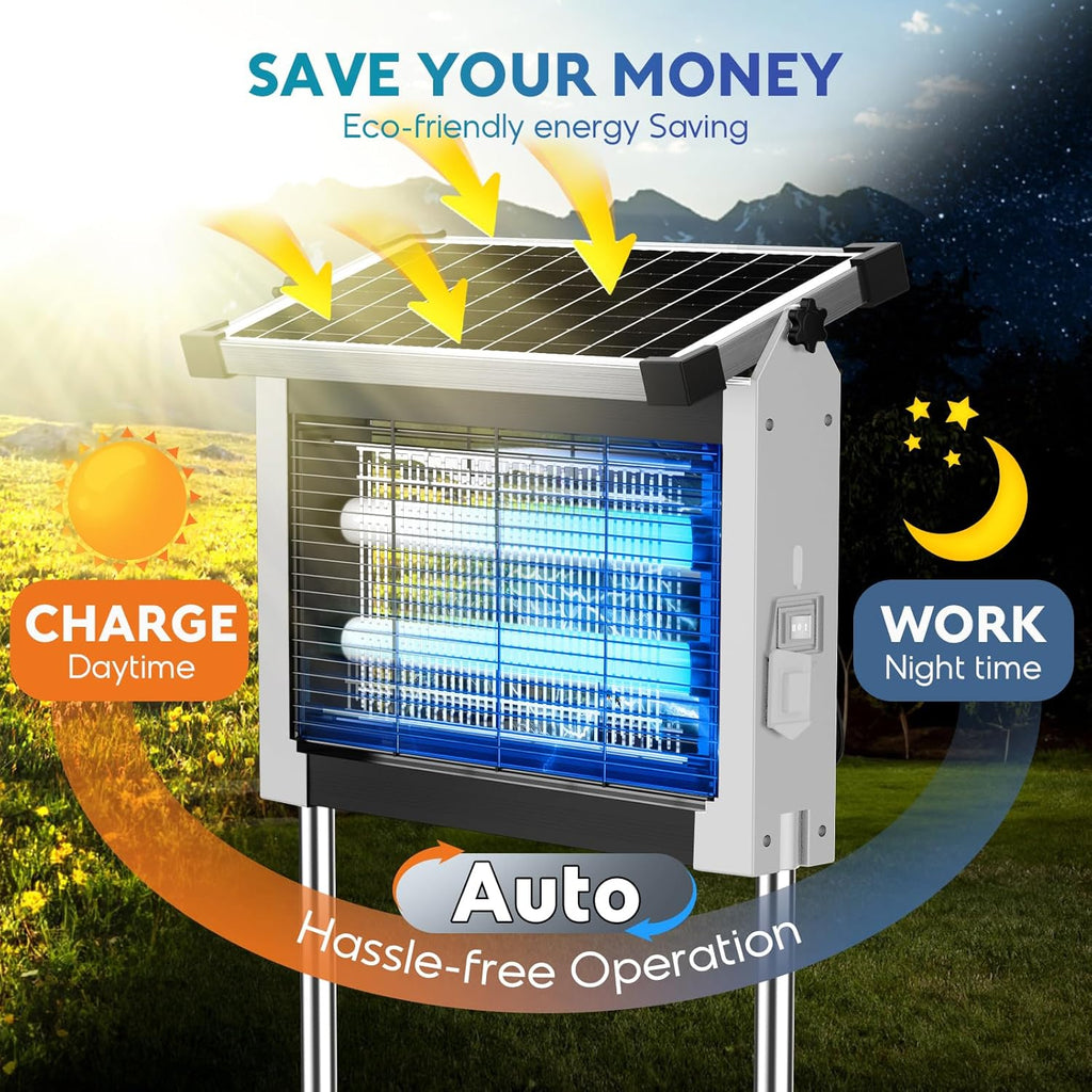 Spring Sale — Outdoor Solar Mosquito Killer Lamp (Buy One, Get One Free)