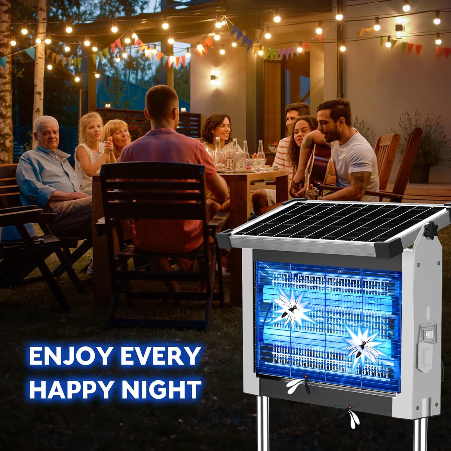 Spring Sale — Outdoor Solar Mosquito Killer Lamp (Buy One, Get One Free)