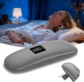Altavoz de conducción ósea para debajo de la almohada para dormir, ultradelgado, inalámbrico, Bluetooth 5.3, para la mesita de noche, mini caja de sonido con tarjeta TF y apagado automático.